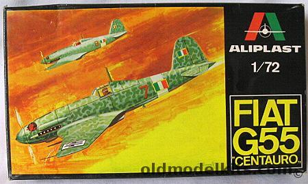 Aliplast 1/72 Fiat G.55 Centauro (G-55) - Luftwaffe / Italian / Syrian Air Forces - Bagged, 101 plastic model kit